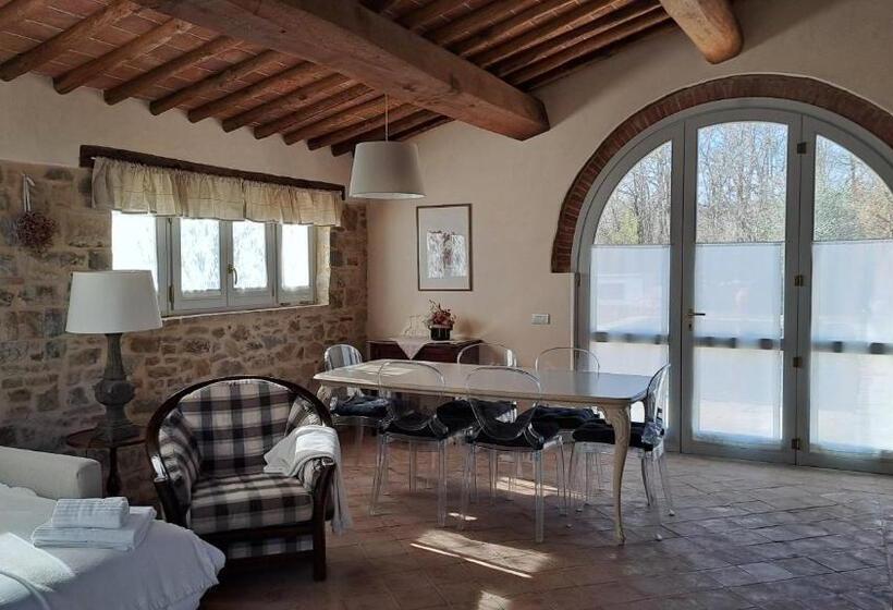 套房带泳池景, Podere Marcigliano