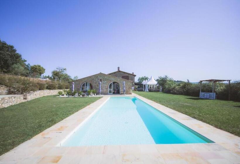 带1个卧室带花园景观的公寓, Podere Marcigliano