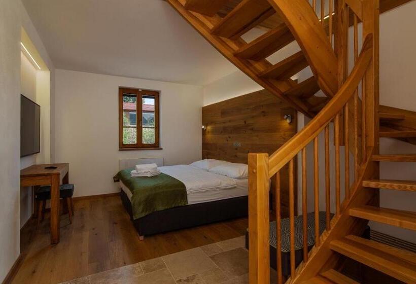 浴室共有ファミリールーム, Resort Valtberg Valtice