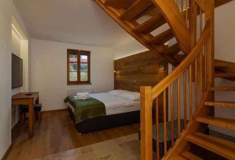 Perhehuone Jaettu Kylpyhuone, Resort Valtberg Valtice