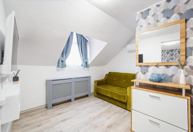 キングサイドベッドのスタンダードワンルーム, Apart Hotel Fresh