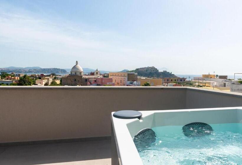 オーシャンビューデラックスルームバルコニー付き, Insula Boutique