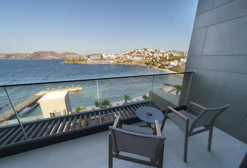 キングサイズベッドのデラックスルーム, Mgallery The Bodrum Hotel Yalikavak