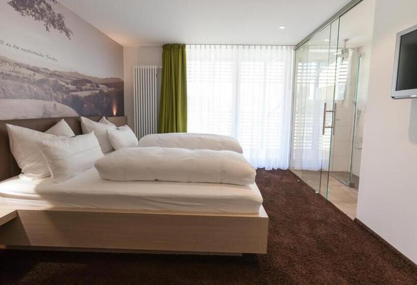 اتاق استاندارد با تراس, Bollenhuthotel Kirnbacher Hof