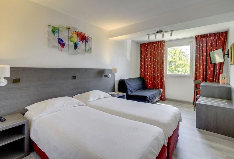 غرفة قياسية رباعية, Authentic By Balladins Dijon / Marsannaylacote