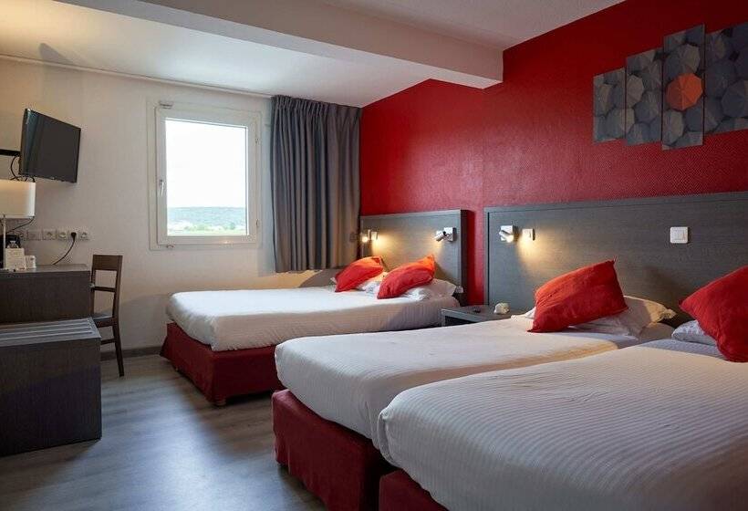 غرفة سوبيريور رباعية, Authentic By Balladins Dijon / Marsannaylacote