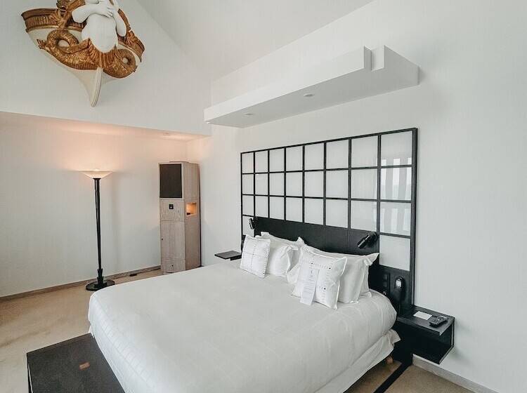 اتاق لوکس با چشم‌انداز دریا, L Agapa Hôtel   Spa Codage