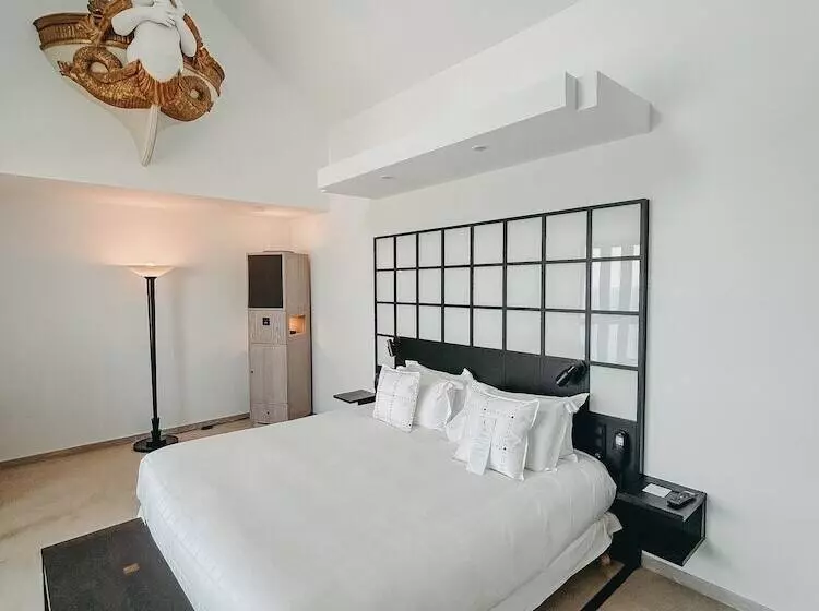 اتاق لوکس با چشم‌انداز دریا, L Agapa Hôtel   Spa Codage