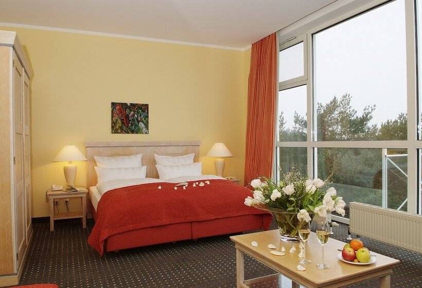 Deluxe Zimmer mit Meerblick, Strandhotel Fischland