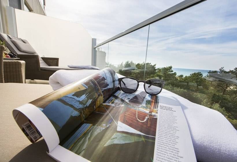 Standardzimmer mit Meerblick, Strandhotel Fischland