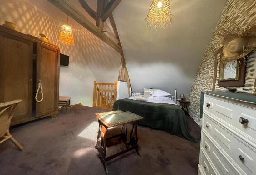 带1个卧室的豪华公寓, Appart  D Hôtes , Ch Et Gîte Au Manoir De La Haute Pilais
