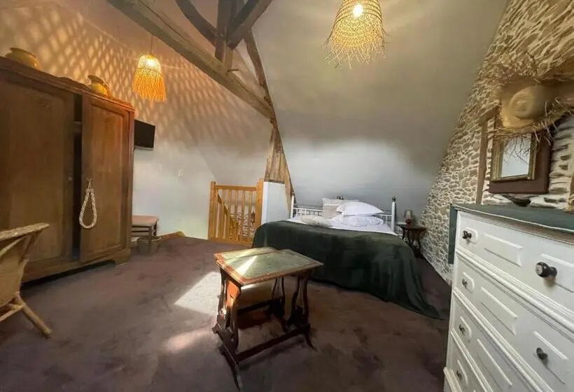 １ベッドルームドゥプレックスアパートメント, Appart  D Hôtes , Ch Et Gîte Au Manoir De La Haute Pilais