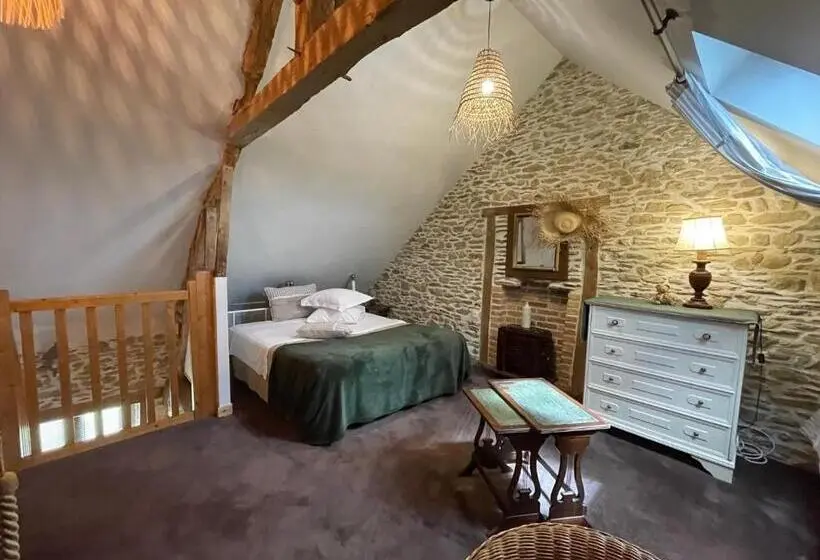 １ベッドルームドゥプレックスアパートメント, Appart  D Hôtes , Ch Et Gîte Au Manoir De La Haute Pilais
