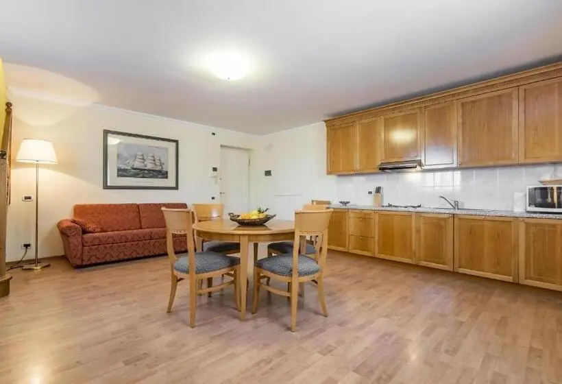 １ベッドルームアパートメント, Residence Villa Spiaggia
