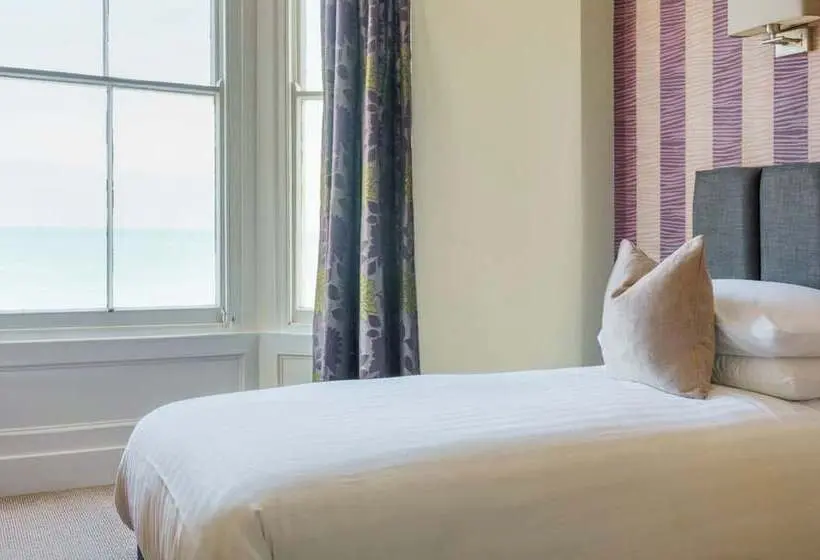 اتاق استاندارد یک نفره با چشم‌انداز دریا, Esplanade Hotel Llandudno