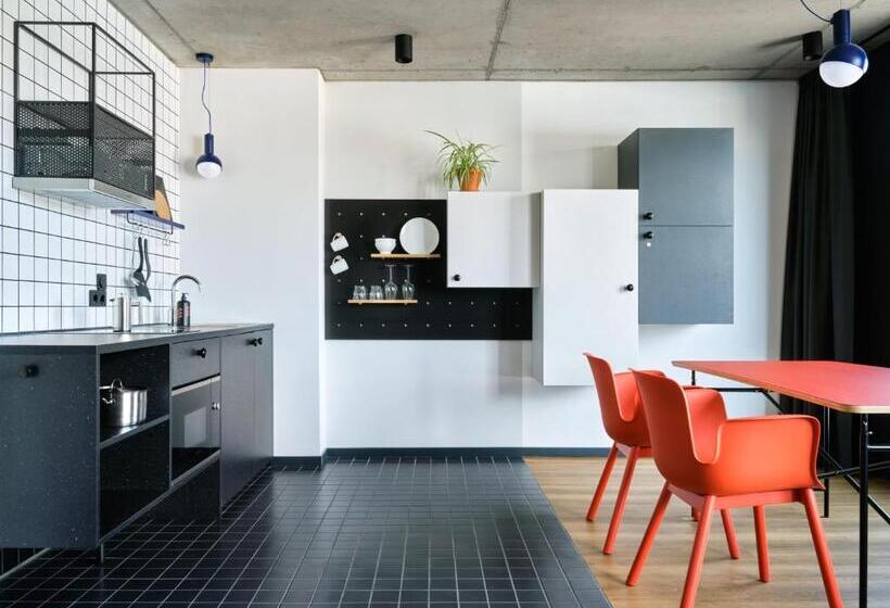 バルコニー付き１ベッドルームアパートメント, Stayery Frankfurt Sachsenhausen