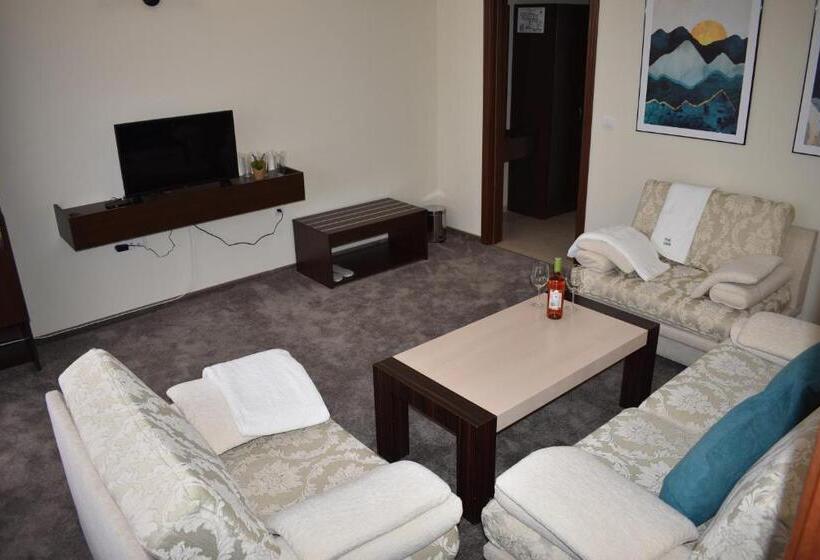 شقة غرفة نوم واحدة مزودة بشُرفة, Family Hotel The View & Spa