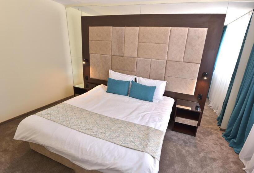 דירה בת חדר שינה 1 עם מרפסת, Family Hotel The View & Spa