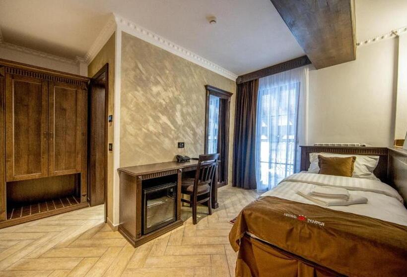 חדר סטנדרט יחיד עם מרפסת, Hanul Tentea Pasul Gutai