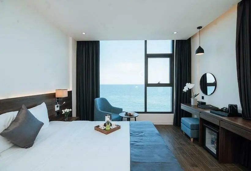 اتاق استاندارد با چشم‌انداز دریا, Phương Bắc Luxury