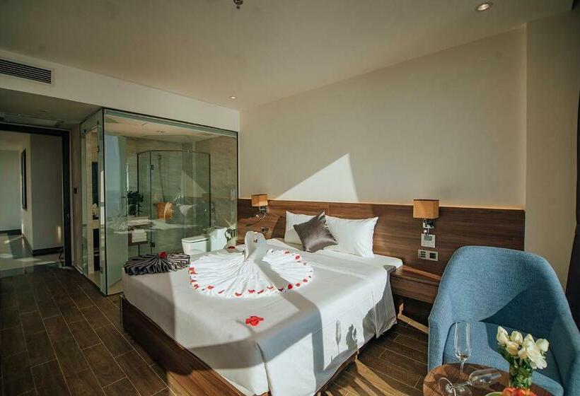 اتاق استاندارد با چشمانداز دریا, Phương Bắc Luxury