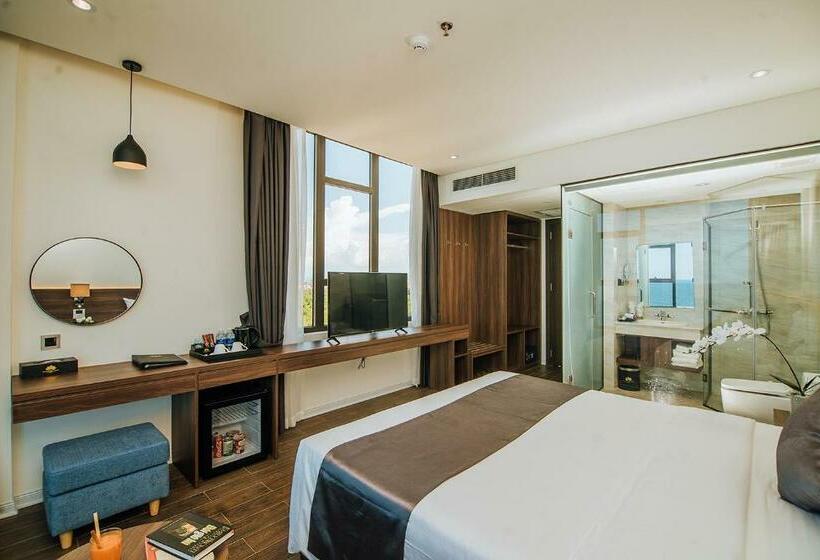 اتاق استاندارد با چشمانداز دریا, Phương Bắc Luxury