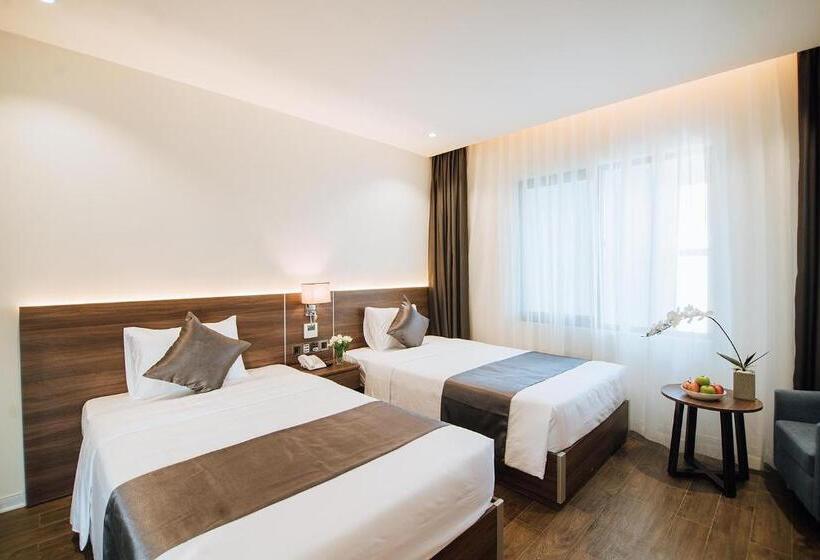 اتاق استاندارد با چشمانداز, Phương Bắc Luxury