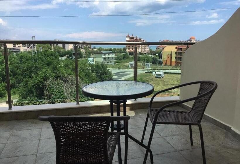 اتاق اساندارد با چشم‌انداز جانبی به دریا, къща за гости емона,обзор