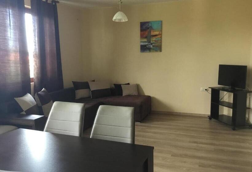 Apartamento 1 Dormitório com Terraço, къща за гости емона,обзор