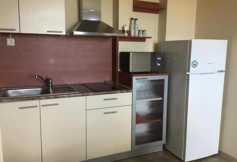 آپارتمان 1 خوابه با تراس, къща за гости емона,обзор