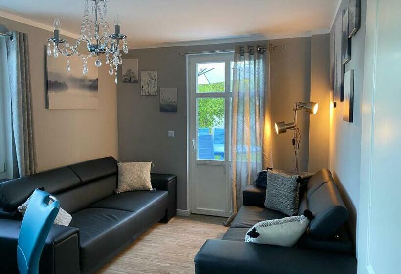 テラス付き1ベッドルームアパートメント, Gästehaus Kamminke