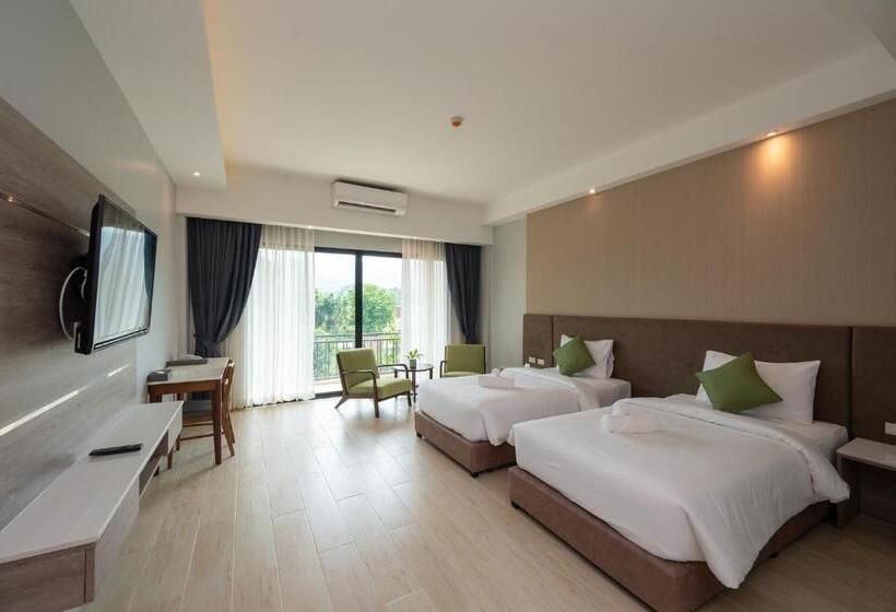 スーペリアールーム, Phumontra Resort Nakhon Nayok