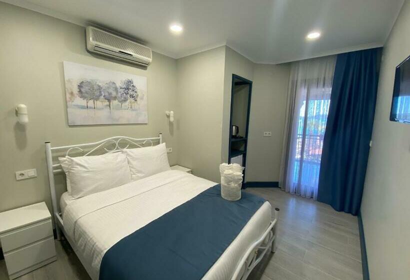 海景标准间带阳台, Cunda Villa Anka