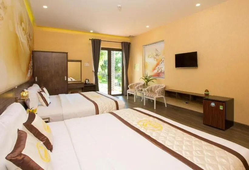 اتاق استاندارد با چشم‌انداز باغ, Sang Như Ngọc Resort
