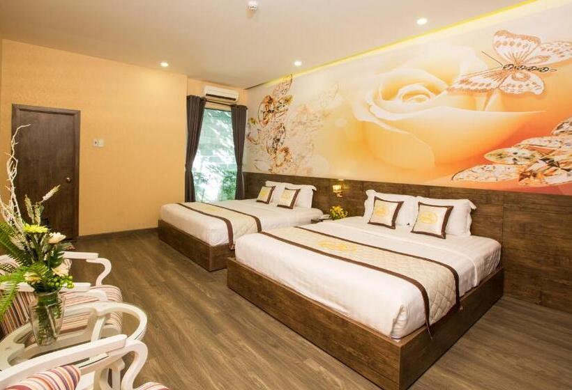 اتاق استاندارد با چشم‌انداز باغ, Sang Như Ngọc Resort