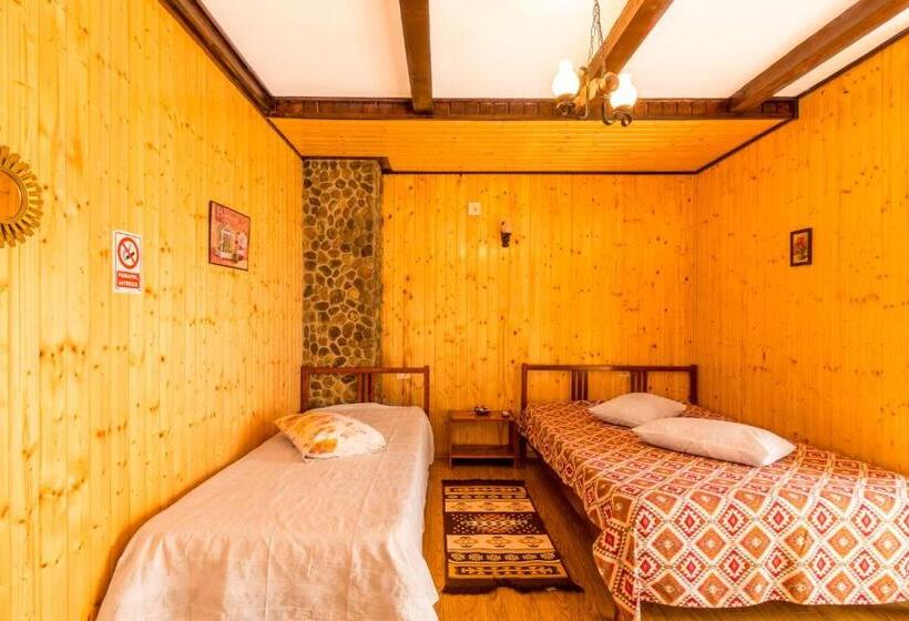 庭の見えるスタンダードトリプルルーム, Pensiunea La Maria Lu  Sandoiu