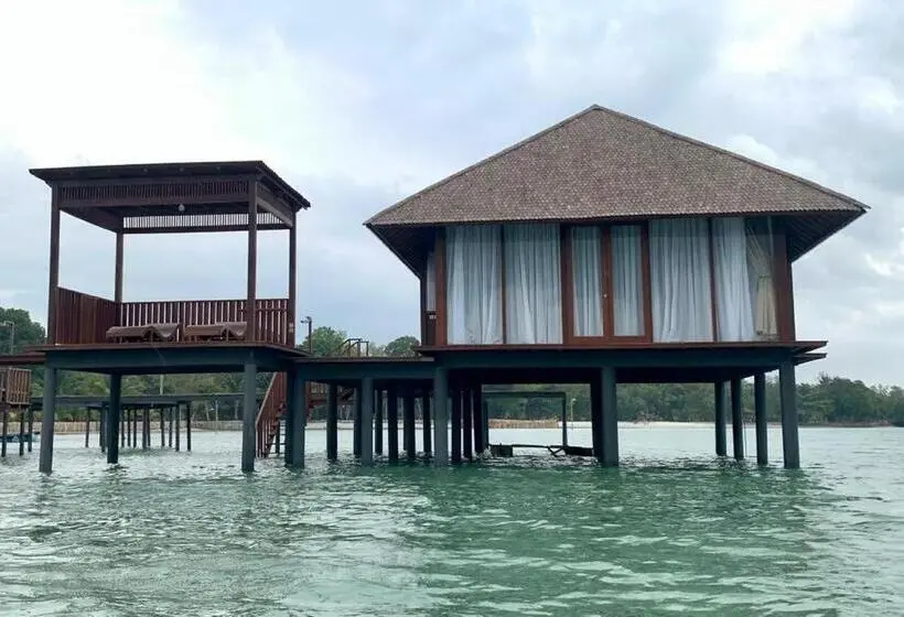 オーシャンビューの１ベッドルームビラ, Leebong Island Resort
