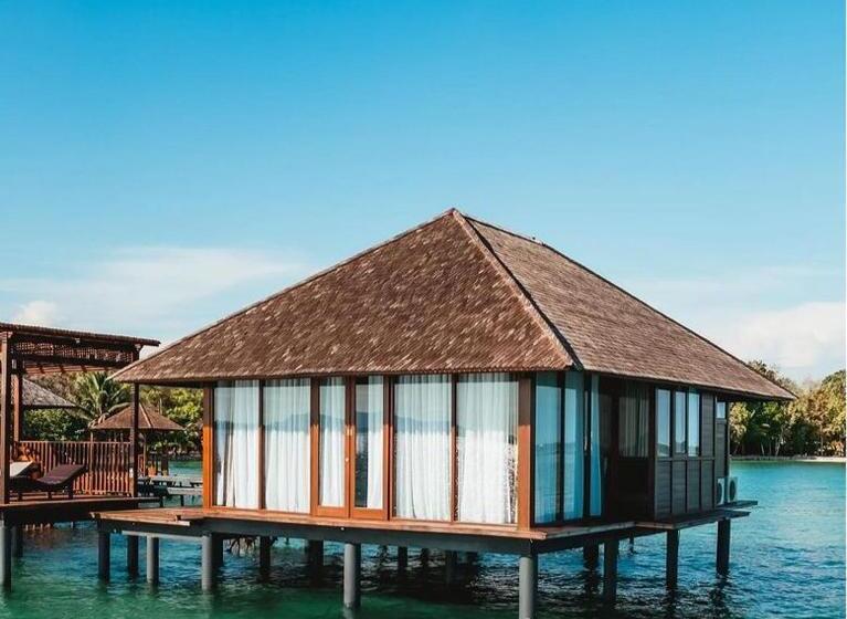 فيلا غرفة نوم واحدة مطلّة علي البحر, Leebong Island Resort