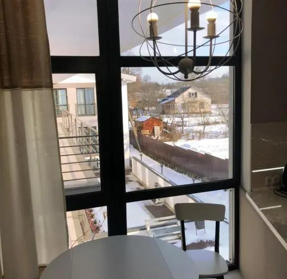 １ベッドルームのデラックスアパートメント, Motel Kurortnyy & Spa