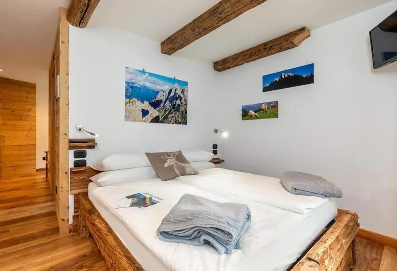 スタンダード４人部屋, B&b Sot L Agner   Ospitalità Diffusa Conca Agordina