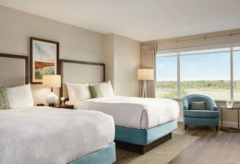 اتاق استاندارد با 2 تخت دوبل, Hilton Baton Rouge Capitol Center