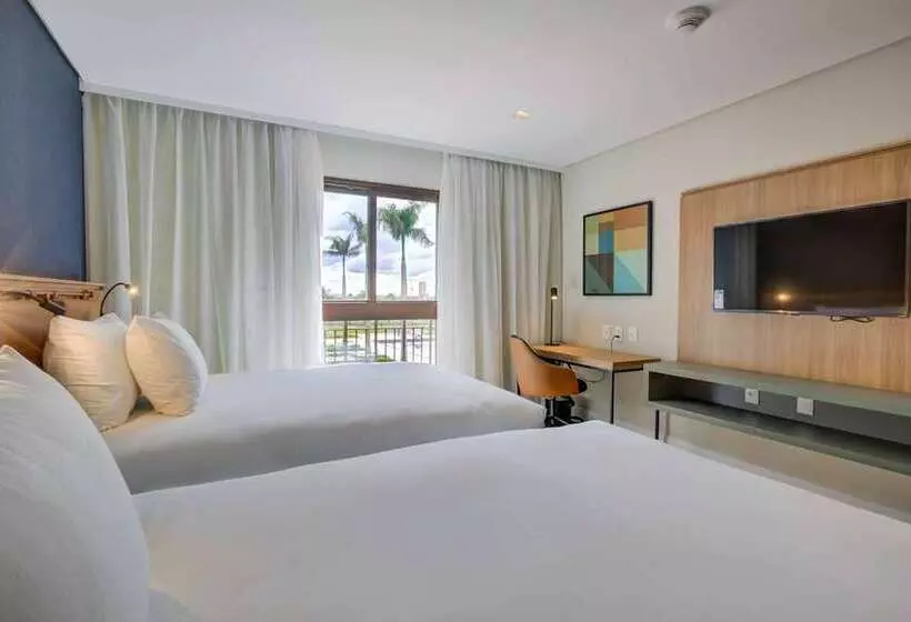 اتاق استاندارد با 2 تخت دوبل, Hilton Baton Rouge Capitol Center