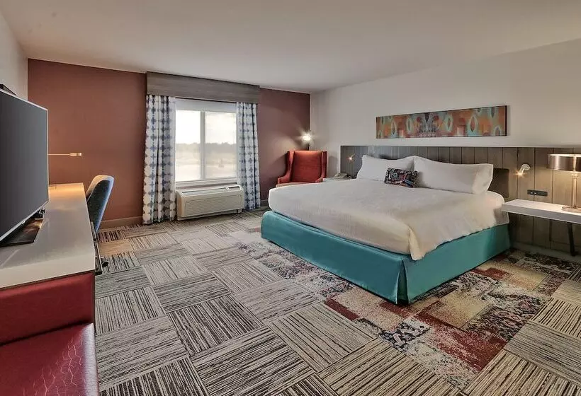 身障者適用スタンダードルーム, Hilton Garden Inn Albuquerque / Journal Center