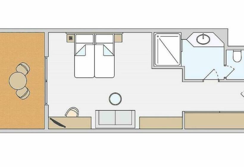 חדר סטנדרט נוף לים, Robinson Agadir  All Inclusive