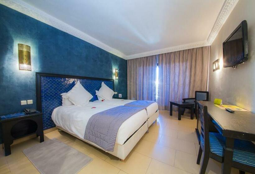 带花园景观的标准三人间, Zalagh Kasbah Hotel & Spa