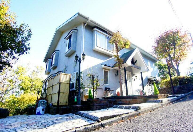 غرفة عائلية مطلّة علي الجبل, We Home Villa ～城ケ崎温泉～