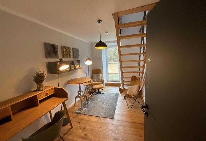 غرفة قياسية مزوَّدة بشُرفة, Saarschleifenlodge