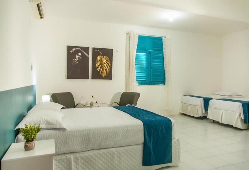 חדר פרמיום לארבעה, Pousada Serra Bella