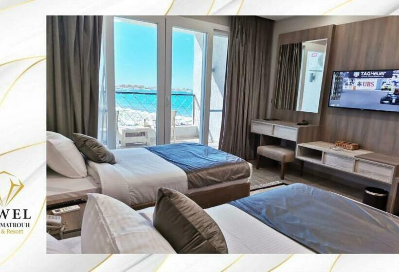 اتاق استاندارد یک نفره با چشمانداز دریا, Jewel Beach Matrouh