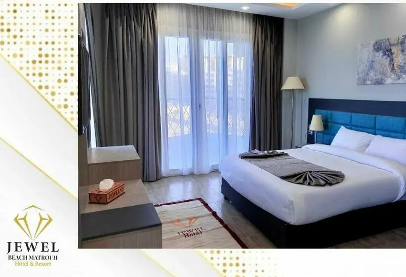 اتاق استاندارد یک نفره با چشمانداز دریا, Jewel Beach Matrouh